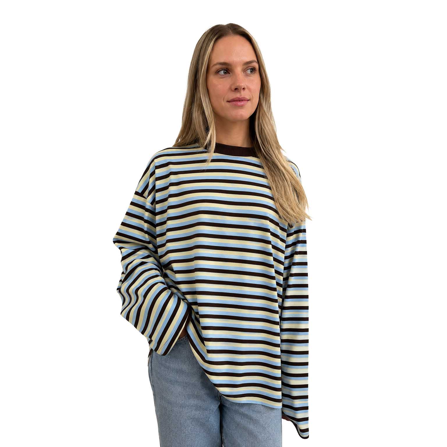 Thrills Muse Long Sleeve Oversize Tee